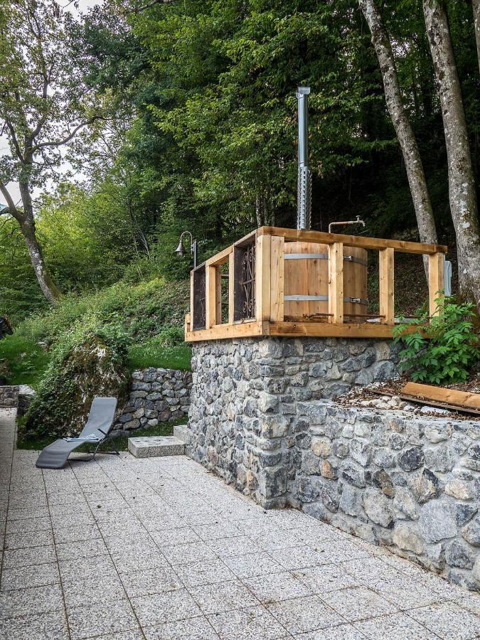 Bohinj Cottage Pr' Maricki - House In Nature With Hot Tub & Sauna Exterior foto