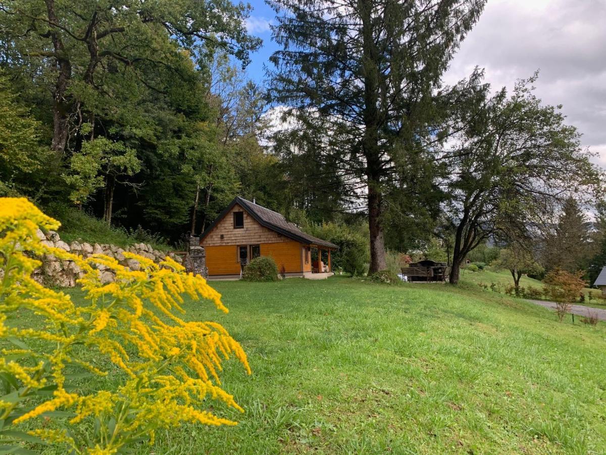 Bohinj Cottage Pr' Maricki - House In Nature With Hot Tub & Sauna Exterior foto